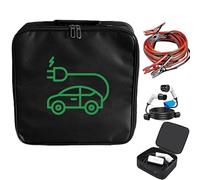 Mornly Custodia Premium per cavi di ricarica EV di Tipo 1 e Tipo 2 - Custodia impermeabile e Resistente all'abrasione per cavi di ricarica per Auto elettriche e cavi di prolunga di Tipo 2