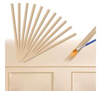 MOROBOR Adornos decorativos de madera, 12 piezas sin terminar 3D lindos adornos de molduras de bricolaje con forma de líneas de uñas para pared del hogar, armario, estante, ventana, puerta, decoración