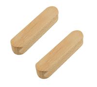 MOROBOR Tiradores autoadhesivos para muebles, 2 pomos de madera sin taladrar, montados al instante, asas adhesivas gruesas para armario, baño, tocador
