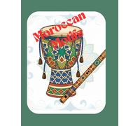 Moroccan Motifs: coloring page format, focusing on clear lines and Moroccan Zellige style
