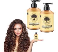 Moroccan Oil Curl Defining Cream, Long-Lasting Styling Moroccan Volume Moisturizing Elasticity, Moroccan Oil Curl Defining Cream, Hydrating Styling Cream (2 Pcs)