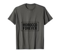 Morocco Forever | Moroccan Identity Quote | Travel & Culture Camiseta
