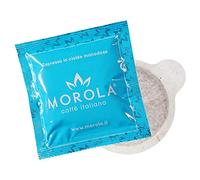 Morola Caffè Italiano - Sabor Descafeinado - Envase de 150 Vainas Biodegradables - Café en Monodosis ESE44 - Compatible con Máquinas de Café Espresso - Made in Italy (150 Vainas)