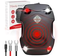 Morole Ahuyentador de Ratas, 3 en 1 Ahuyentador de Ratones, Ultrasonido Ratas Alimentación-Batería de Coche 12 V, USB o Baterías AA, Repelente Ratas Coche para Autos, Garaje Jardín y Vivienda (1PC)