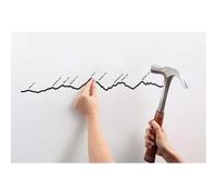 MORONI GOMMA TheLine Skyline Perfil k2 50 cm Negro, 18/8 Stainless Steel