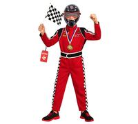 Morph Costume Racecar Driver Red Costume Boys T2
