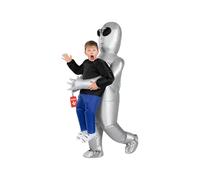 Morph Disfraz Alien Hinchable Niño, Disfraces Extraterrestre Niños, Traje Hinchable Aliens, Disfraz para Halloween y Carnaval