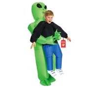 Morph Disfraz Alien Hinchable Niño, Extraterrestre, Alienígena, Inflable para Halloween