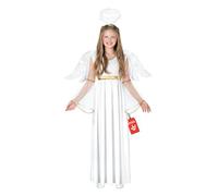 Morph Disfraz Ángel Niña Blanco, Traje de Angel, Disfraces Angelito, Disfraces Navideños, Disfraz Navidad y Halloween - XL