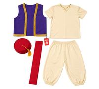 Morph Disfraz Arabe Niño, Disfraz Aventurero Halloween Niño, S