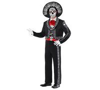 Morph Disfraz Catrina Hombre, Día De Los Muertos, Esqueleto Mexicano, Mariachi, Halloween Adulto, XL