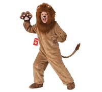 Morph Disfraz de león de lujo para niños, disfraz de melena de león, disfraz de Halloween para niños, niñas y niños pequeños, disfraces de Halloween para niños, 12-14 años