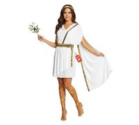 Morph Disfraz Diosa Griega, Toga Romana para Fiestas y Eventos, S
