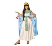 Morph Disfraz Egipcia Niña Azul, Traje Egipcia, Disfraces Egipcios, Disfraces Cleopatra, Disfraz Carnaval Niña - XL