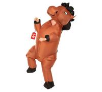 Morph Disfraz Hinchable Caballo Niño, Disfraces Caballos Hinchables, Traje Inflable Divertido, Disfraz para Carnaval y Halloween Niños