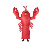 Morph Disfraz Langosta Hinchable Adulto, Disfraces Animal Marino Ridículo para Carnaval y Halloween, Talla única
