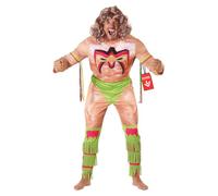 Morph Disfraz Luchador Adulto Hombre, WWE, Musculoso, Despedida Soltero, Carnaval y Halloween, L