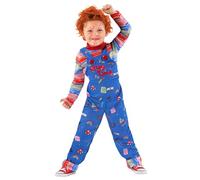 Morph disfraz Muñeco Diabólico Niño, Diablillo Bebé, Muñeca Diabólica Niña, Disfraz Terror y Halloween