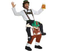 Morph Disfraz Oktoberfest Alemán, Traje Bávaro Piggyback, Disfraces para Fiestas y Halloween, Talla única