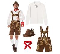 Morph Disfraz Oktoberfest Hombre, Disfraz Aleman Halloween Hombre, XXL