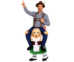 Morph Disfraz Tirolesa, Disfraz a Hombros,Traje Oktoberfest,Disfraz Oktoberfest