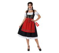 Morph Disfraz Tirolesa Mujer, Disfraz Dirndl Halloween Mujer, 3XL
