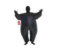 Morph Divertido Disfraz Inflable Negro Niños - Una talla le queda a la mayoría