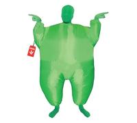 Morph Divertido Disfraz Inflable Verde Niños - Una talla le queda a la mayoría