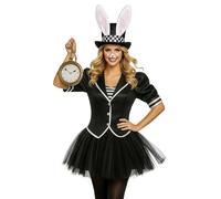 Morph Rabbit Set Disfraz Conejo Alicia, Cuento, Orrigina, Carnaval Adulto