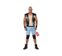 Morph Stone Cold - Disfraz de Steve Austin, Stone Cold Steve Austin WWE para adultos, disfraz de lucha libre de Halloween para hombre, talla L