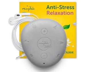 Morphée Zen - Versión Multilingüe (Inglés, Francés, Alemán, Neerlandés) - 1er guijarro de meditación nómada para una relajación profunda en un instante - 500.000 clientes