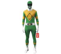 Morphsuits Disfraz de Power Rangers para Hombre, Talla L, Color Verde