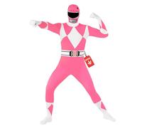 Morphsuits Disfraz de Power Rangers para hombre, talla XXL, color rosa, rosa, XXL
