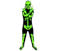 Morphsuits Disfraz Esqueleto Niño, Mono Huesos Halloween Niño, L