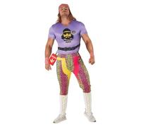 Morphsuits Disfraz Lucha Libre Randy Macho Man Morado, Luchador WWE Hombre, Carnaval y Halloween, XL
