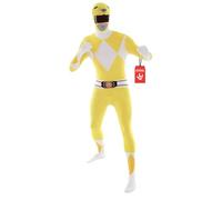 Morphsuits Disfraz Morphsuit de Power Rangers para hombre, talla XL, color amarillo, amarillo, XL