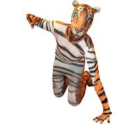 Morphsuits Disfraz Tigre Niño, Disfraz de Felino Halloween Niño, L