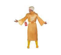 Morphsuits Disfraz WWE Ric Flair Wrestler Hombre Lucha Libre Bata Dorada Cinturón Peluca Despedida Soltero Talla L
