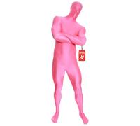 Morphsuits MSPIM- Traje "Disfraz de segunda piel" para hombre, talla M, color rosa