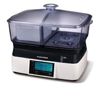 Morphy Richards 48775 vaporizador - Vaporera (Negro, Transparente, Color blanco, 6L)