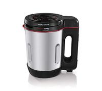 Morphy Richards 501027 Compact - Máquina para saltear y sopa, acero inoxidable, 900 W, 1 litro, aluminio cepillado y negro