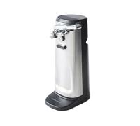 Morphy Richards Abrelatas eléctrico 3 en 1, afilador de cuchillos y removedor de tapas de botellas, soporte magnético para tapa, manos libres, limpieza segura, arranque y parada automática