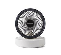 Morphy Richards Airflex 820003 - Ventilador oscilante portátil, recargable, USB, hasta 17 horas, plegable, 3 velocidades, panel táctil, inclinación variable, silencioso, montaje en pared, dormitorio