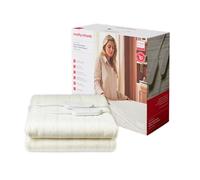 Morphy Richards EverCosy - Manta eléctrica para debajo de la manta Super King, 200 x 152 cm, para dolor de espalda y noches frías, 9 ajustes de calor, temporizador de 9 horas, aprobado por BEAB, costo