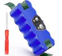 Morpilot 4500mAh 14,4V Ni-MH Xlife Batería para iRobot Roomba 500 600 700 Serie 800 y R3, Scooba 4500 Robot Aspirador