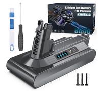 Morpilot Batería 8000 mAh para Aspiradora de Escoba Inalámbrica Dyson V10 SV12 Cyclone Absolute Animal Pro Motorhead Fluffy Extra (Repuesto 969352-02)