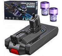 Morpilot Batería para Dyson V11, 7000 mAh Batería de Repuesto Click-in para V11 Absolute/V11 Extra/V11 Fluffy/V15 Detect