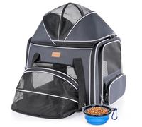 Morpilot Bolsa transportadora para Gatos Extensible para Gatos, Extra Estable, Bolsa de Tela de Malla Transpirable para Mascotas