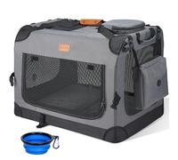 Morpilot Transportín para Perros Plegable, Resistente, 81 x 58 x 58 cm, Transpirable, Bolsa de Transporte para Mascotas