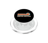 MORQUECHO Retro 70s 80s Sunset Stripe PopSockets PopGrip para MagSafe